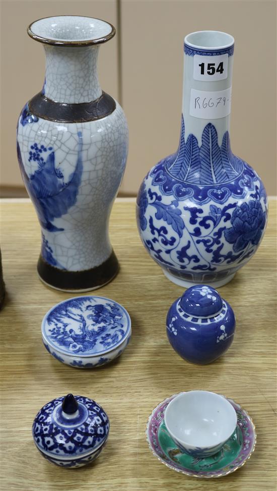 A small group of Chinese ceramics